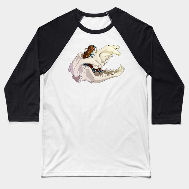 Memento Mori Baseball T-Shirt by indigoats